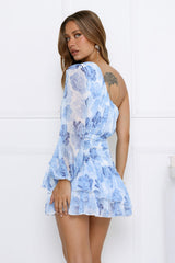 Mimi Loves Mini Dress Blue
