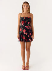 Nikyta Micro Mini Dress Black