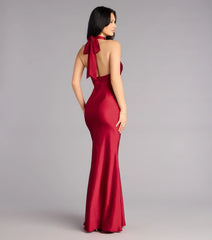 Vera Satin Mermaid Formal Dress