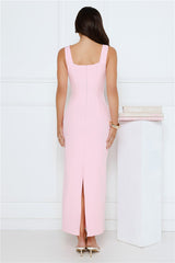 Dusk Opulence Maxi Dress Pink