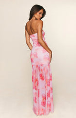 Peach Reverie Maxi Dress