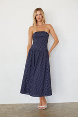 Joey Polka Dot Midi Dress