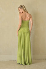 NIA Beverly Mesh Maxi Dress