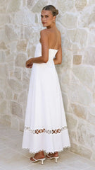 Caressa Maxi Dress - White