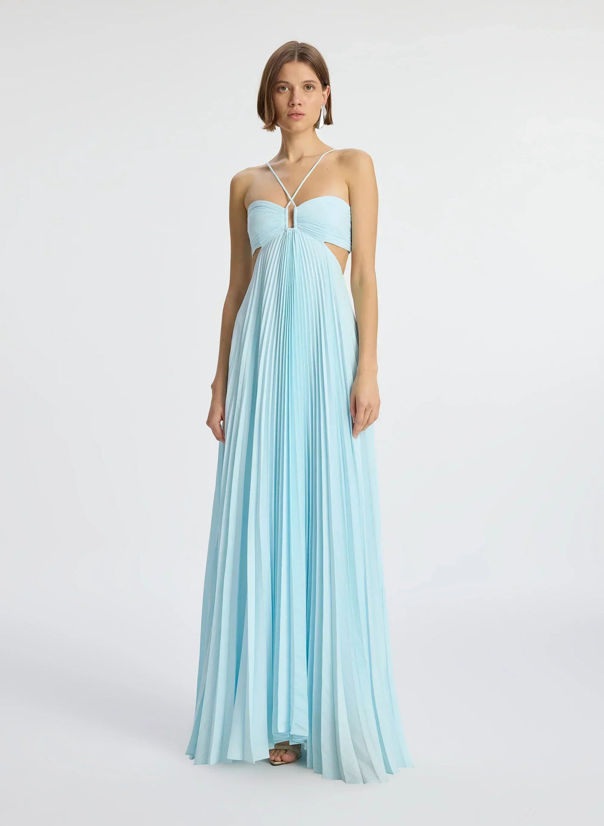 Moira Matte Pleated Dress