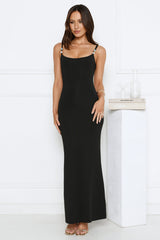 Island Lounging Maxi Dress Black