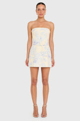 Fae Pink Mini Dress in Somerset