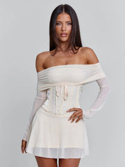 Orla Lace Corset Mini Dress
