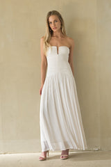 NIA Beverly Mesh Maxi Dress