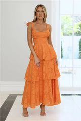 Pure Energy Maxi Dress Orange